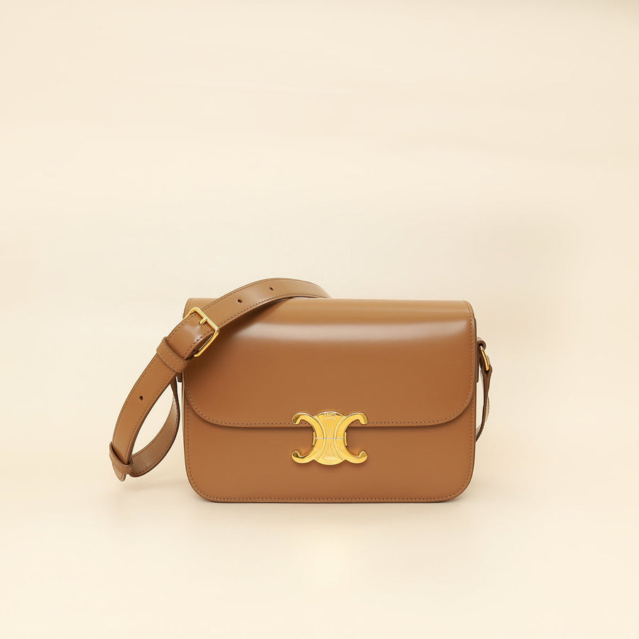 Celine Brown Classique Triomphe Bag