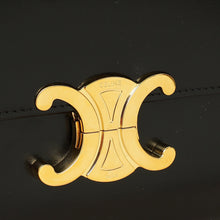 Celine Black Classique Triomphe Bag