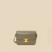 Celine Gray Classique Triomphe Shoulder Bag