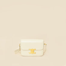 Celine White Teen Triomphe Bag