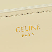 Celine White Teen Triomphe Bag