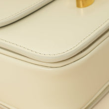 Celine White Teen Triomphe Bag