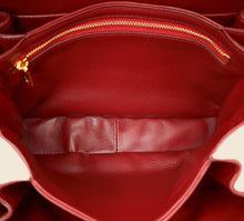 Celine Red Classique Triomphe Shoulder Bag