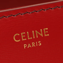 Celine Red Classique Triomphe Shoulder Bag