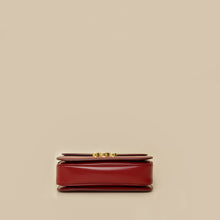 Celine Red Classique Triomphe Shoulder Bag