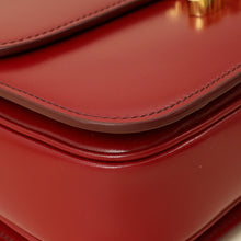 Celine Red Classique Triomphe Shoulder Bag