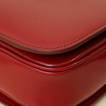 Celine Red Classique Triomphe Shoulder Bag