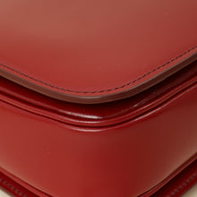 Celine Red Classique Triomphe Shoulder Bag