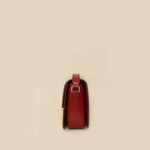 Celine Red Classique Triomphe Shoulder Bag
