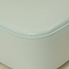 Celine Soft Blue Claude Triomphe Shiny Shoulder Bag