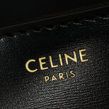 Celine Black Claude Triomphe Shoulder Bag