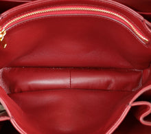 Celine Burgundy Classique Triomphe Bag