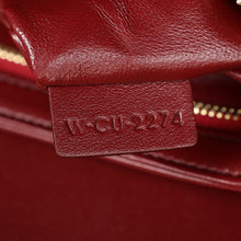 Celine Burgundy Classique Triomphe Bag