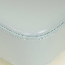 Celine Soft Blue Claude Triomphe Shiny Shoulder Bag