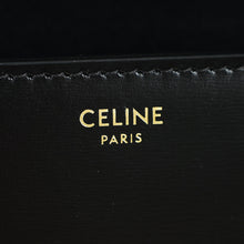 Celine Black Claude Triomphe Shoulder Bag