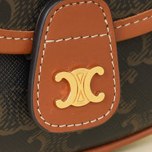 Celine Bicolor Mini Besace in Triomphe Crossbody Bag