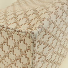 Celine Bicolor Triomphe Cabas Thais Tote Bag