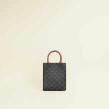 Celine Tricolor Triomphe Mini Vertical Cabas
