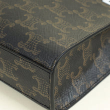 Celine Tricolor Triomphe Mini Vertical Cabas