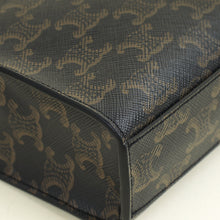 Celine Tricolor Triomphe Mini Vertical Cabas