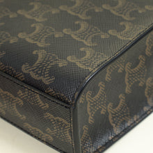 Celine Tricolor Triomphe Mini Vertical Cabas