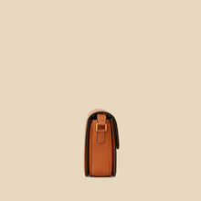 Celine Tan Classique Triomphe Natural Flap Bag