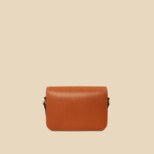 Celine Tan Classique Triomphe Natural Flap Bag
