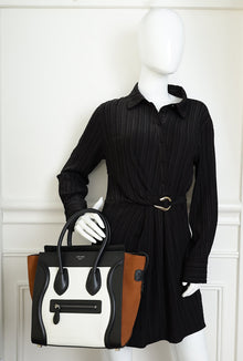 Celine Tricolor Micro Luggage Bag