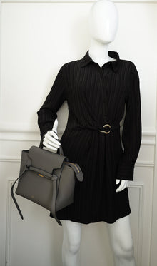 Celine Dark Grey Micro Belt Bag