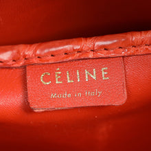 Celine Orange Crocodile Nano Luggage Bag