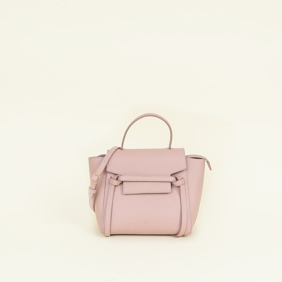 Celine Pink Nano Belt Bag