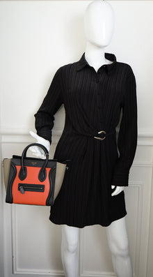 Celine Tricolor Nano Luggage Bag