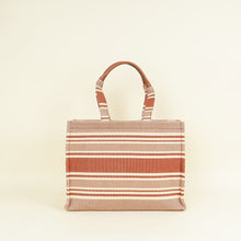 Celine Bicolor Striped Cabas Thais Tote Large Bag