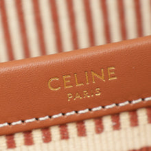 Celine Bicolor Striped Cabas Thais Tote Large Bag