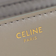 Celine Pebble Grey Teen Triomphe Bag