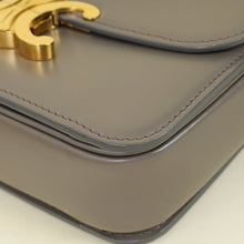 Celine Pebble Grey Teen Triomphe Bag