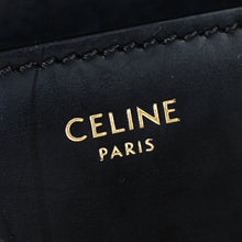Celine Black Triomphe Chain Shoulder Bag