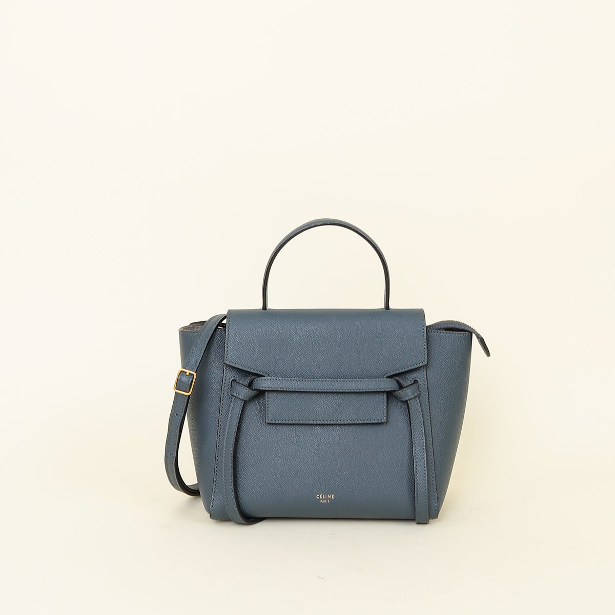 Celine Bluish Grey Nano Belt Bag
