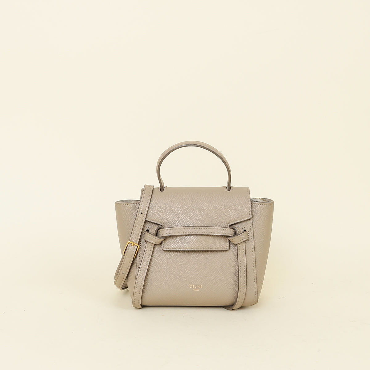 Celine Dark Beige Pico Belt Bag