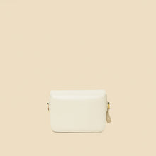 Celine White Teen Triomphe Shoulder Bag