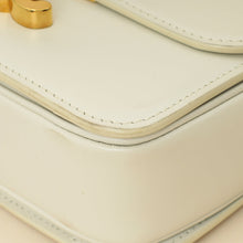 Celine White Teen Triomphe Shoulder Bag