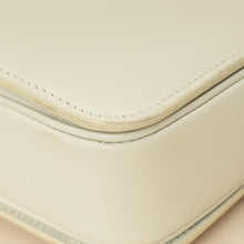 Celine White Teen Triomphe Shoulder Bag