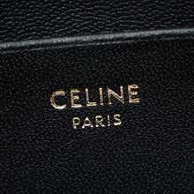 Celine Black 16 Pochette With Strap