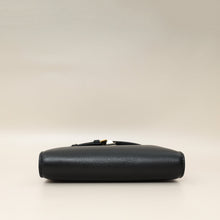 Celine Black 16 Pochette With Strap