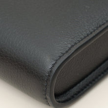 Celine Black 16 Pochette With Strap