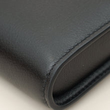 Celine Black 16 Pochette With Strap