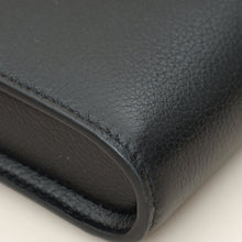 Celine Black 16 Pochette With Strap