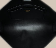 Celine Black 16 Pochette With Strap