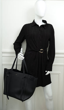 Celine Black Cabas Phantom Tote Small Bag
