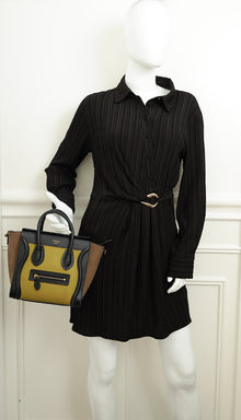 Celine Tricolor Nano Luggage Bag